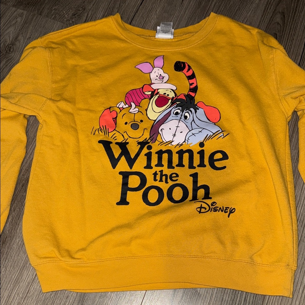 Disney Winnie the Pooh Mustard Sweatshirt